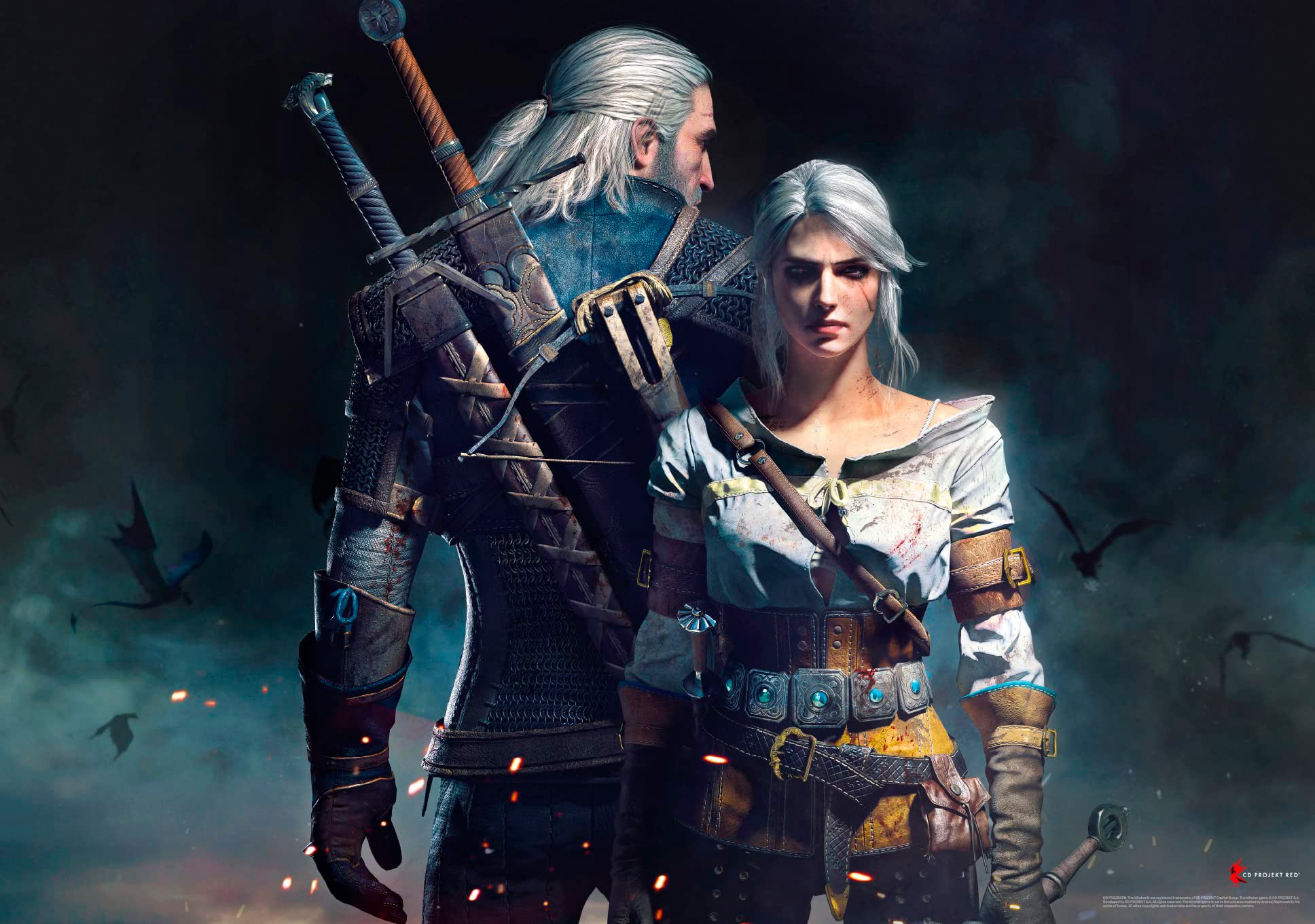 Пазл Witcher: Geralt & Ciri 1000 ел. (5908305236023)