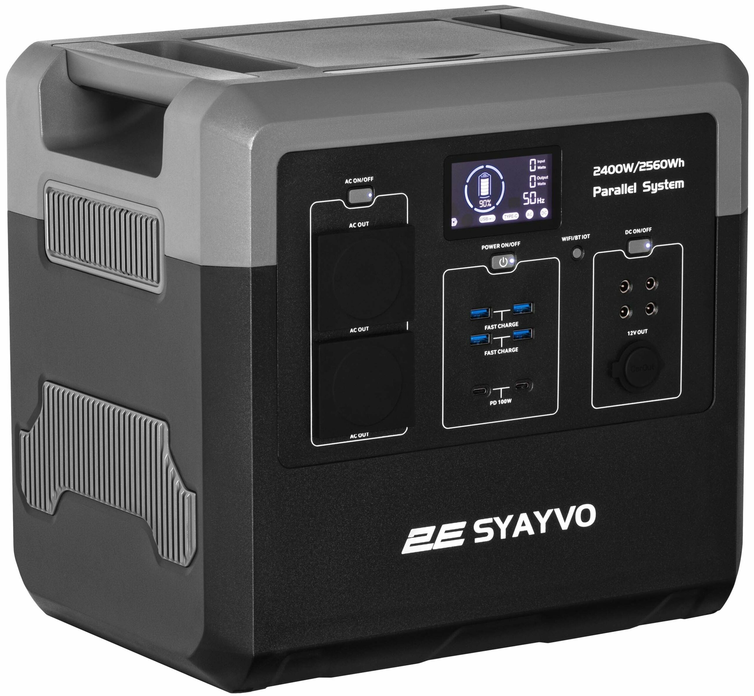 Портативна зарядна станція 2Е Syayvo 2400W, 2560Вт·год (2E-PPS24256)