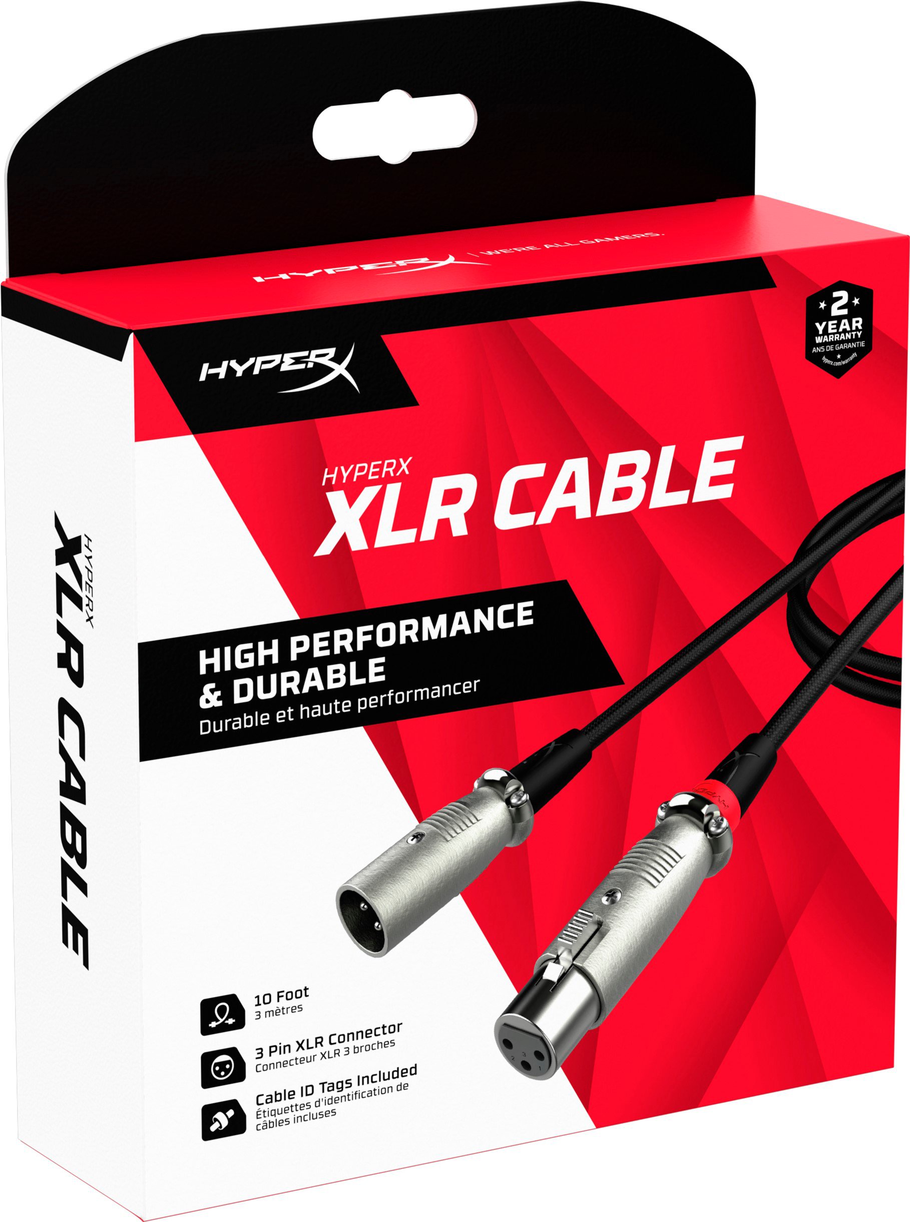 Кабель для мікрофону HyperX XLR