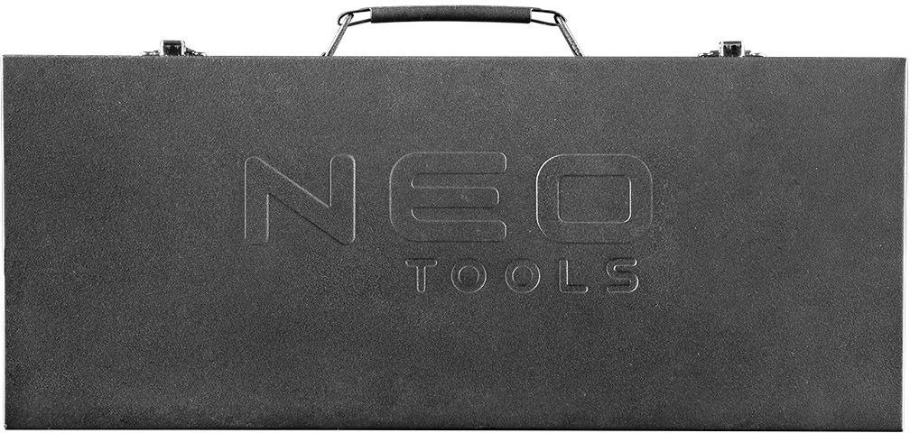 Набор торцевых головок NEO Tools, 25шт, 1/2", CrV, металлический кейс (10-036)