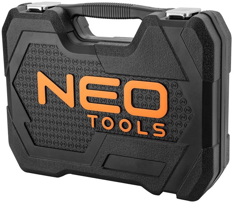 Набор инструментов Neo Tools, 233шт, 1/2", 1/4", 3/8", CrV, кейс (10-078)