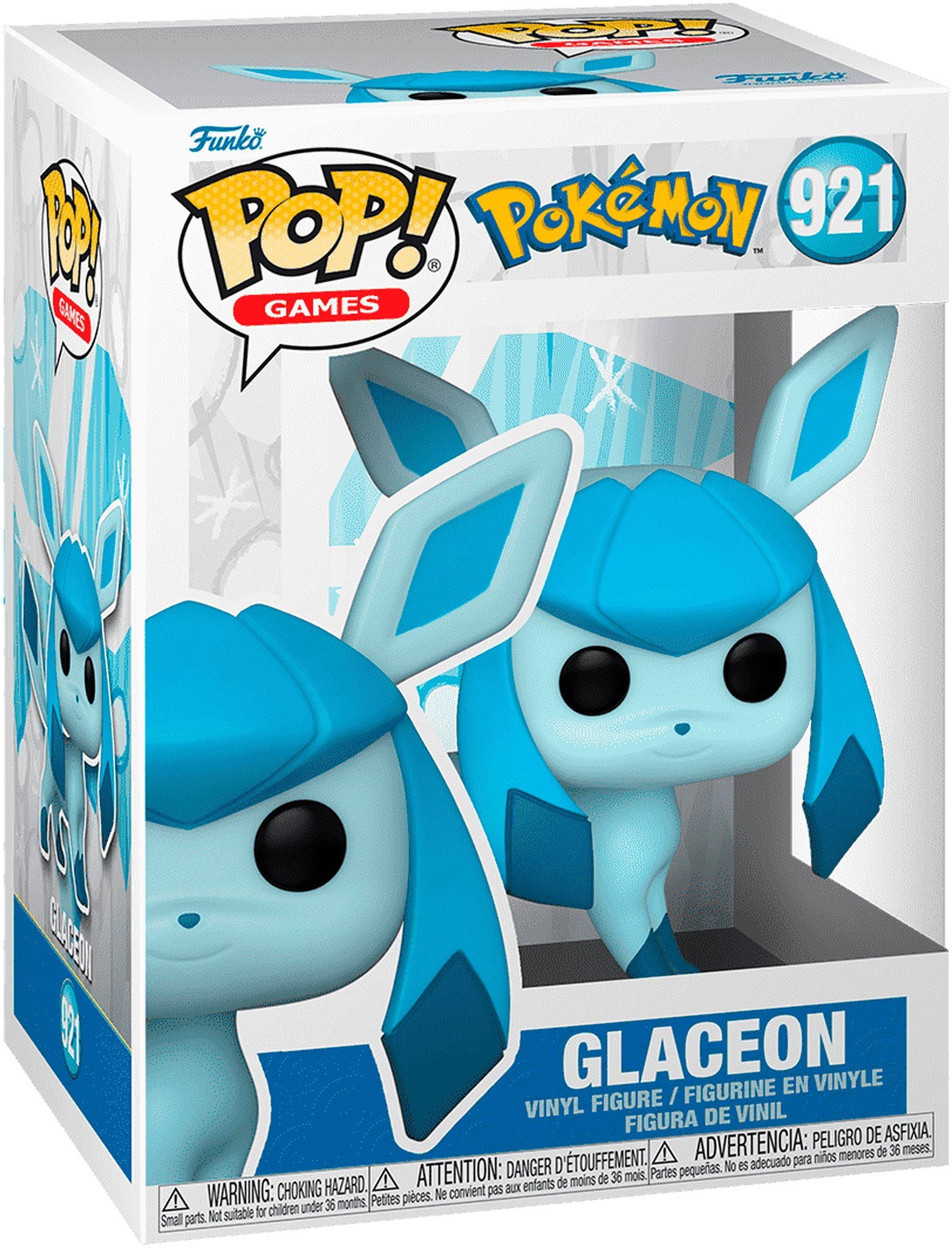 Колекційна фігурка Funko POP! Покемон: Glaceon (EMEA) (5908305243984)