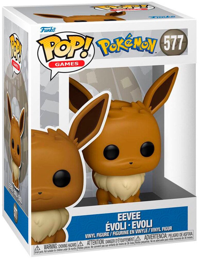 Колекційна фігурка Funko POP! Покемон: Eevee (EMEA) (5908305241515)