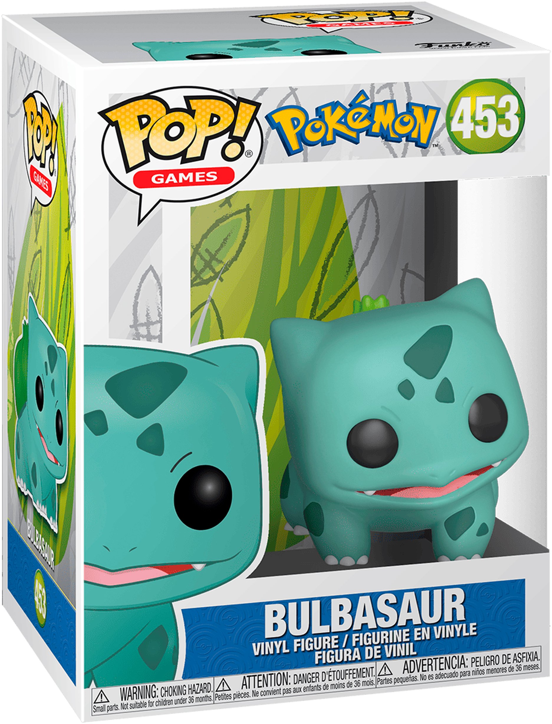 Колекційна фігурка Funko POP! Покемон: Bulbasaur (EMEA) (5908305242444)