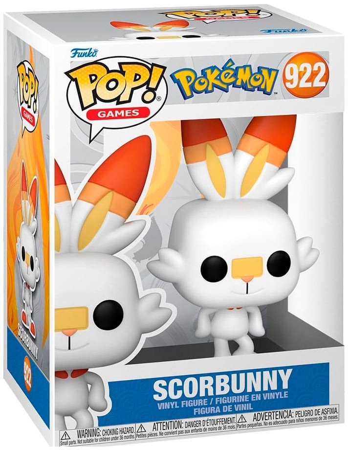 Колекційна фігурка Funko POP! Pokemon: Scorbunny (5908305243991)