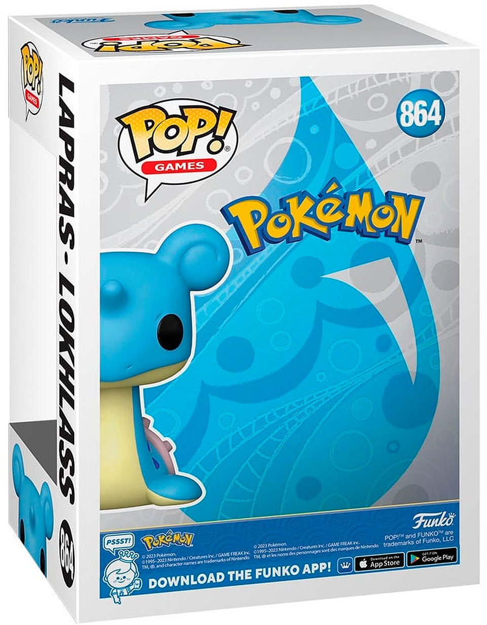 Колекційна фігурка Funko POP! Pokemon: Lapras (5908305245254)