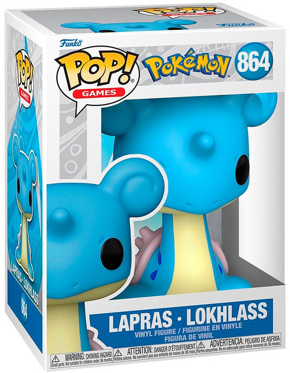 Колекційна фігурка Funko POP! Pokemon: Lapras (5908305245254)