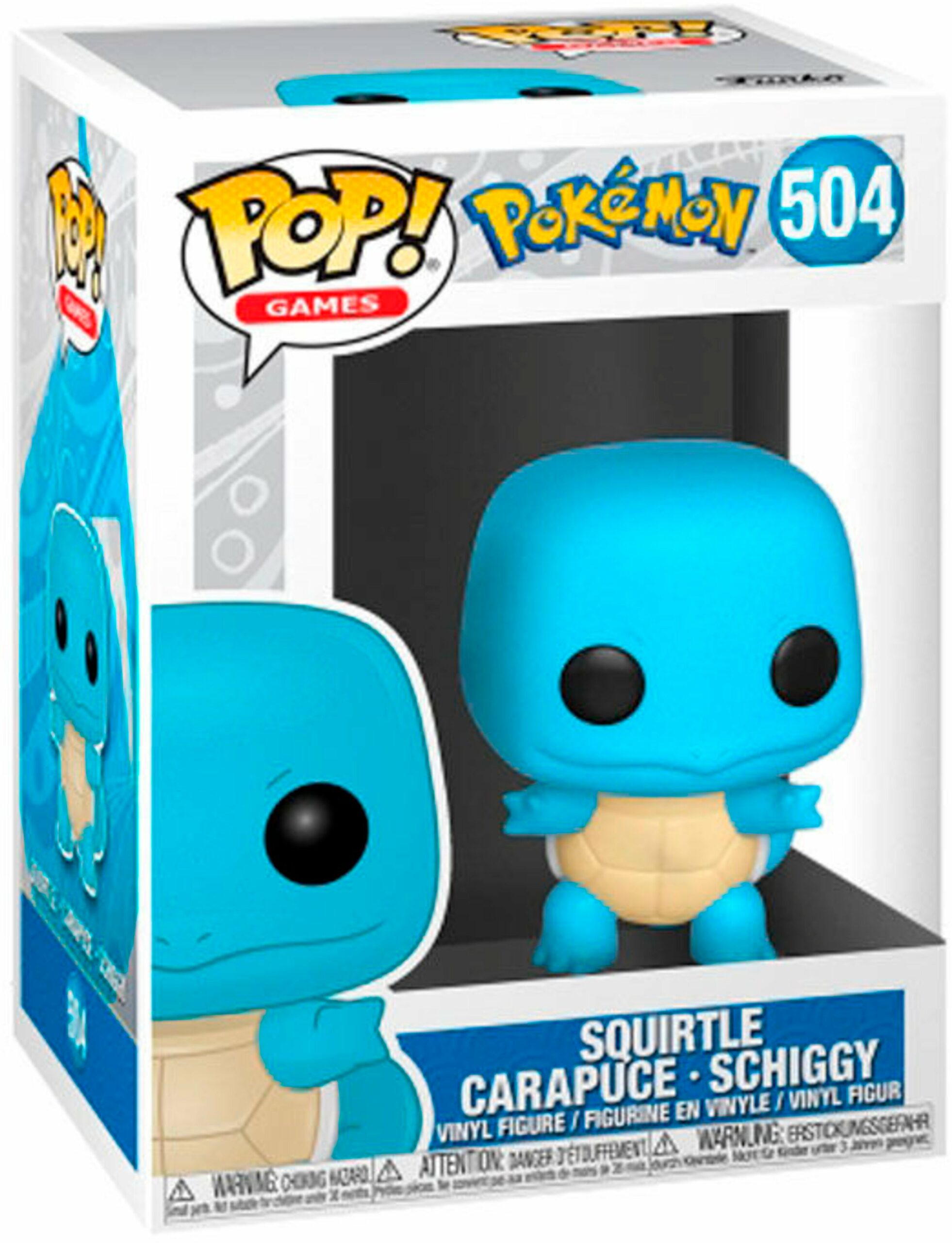 Коллекционная фигурка Funko POP! Покемон: Squirtle (EMEA) (5908305242482)