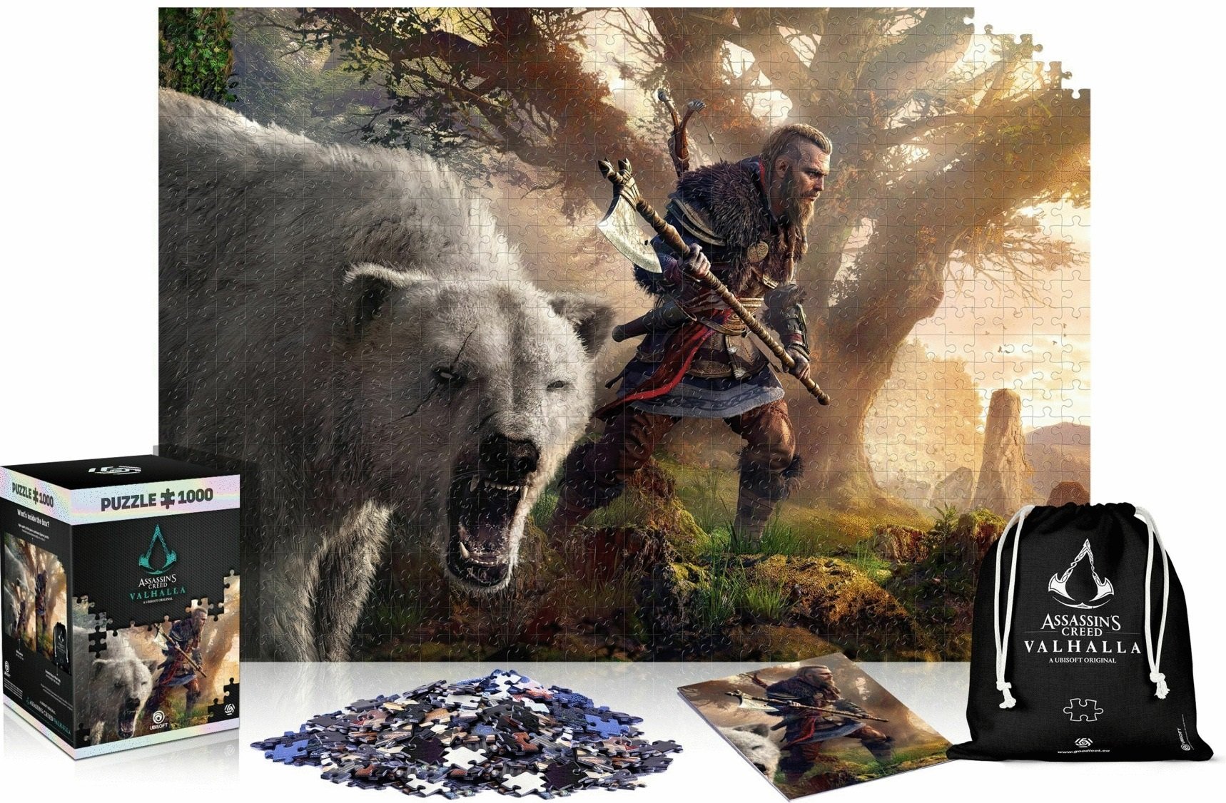 Пазл Assassins Creed Valhalla: Eivor & Polar Bear 1000 ел. (5908305240884)