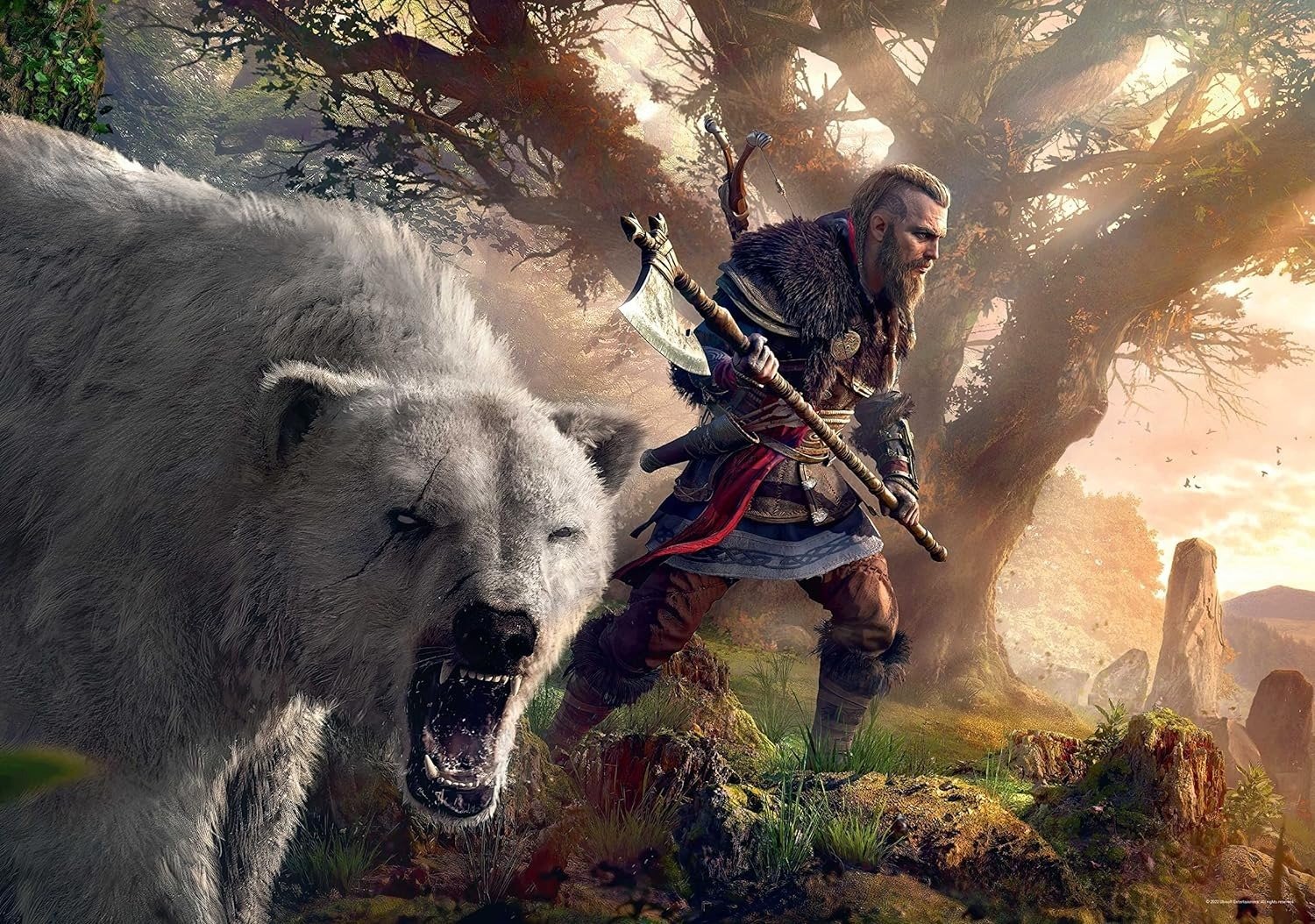 Пазл Assassins Creed Valhalla: Eivor & Polar Bear 1000 ел. (5908305240884)