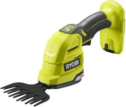 Ножиці для трави Ryobi RY18GSA-0 + насадка-кущоріз, ONE+ 18 В (без АКБ та ЗП), (5133005764)