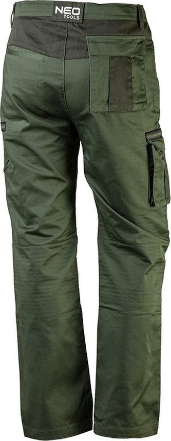 Рабочие штаны Neo Tools CAMO olive, размер XL (81-222-XL)