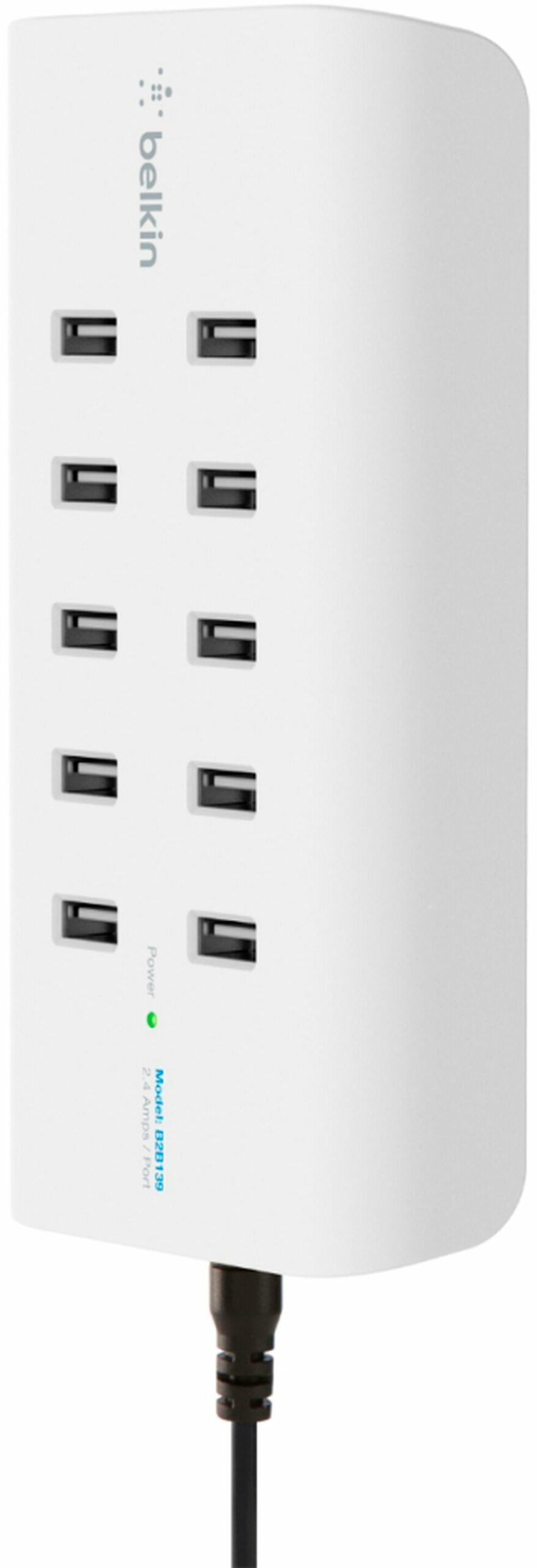 Мережева зарядна станція Belkin RockStar 10-Port USB 120W (B2B139vf)