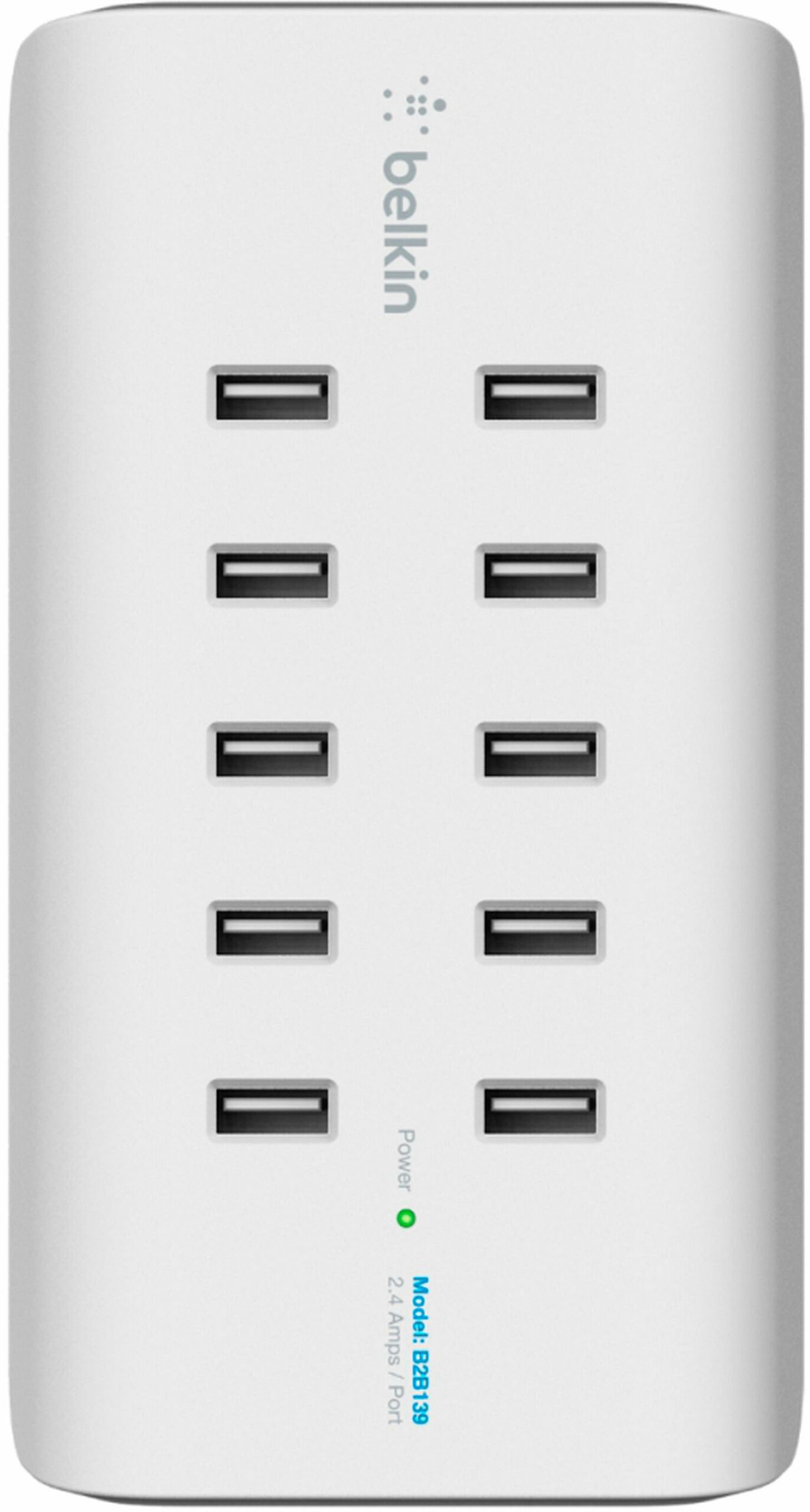 Мережева зарядна станція Belkin RockStar 10-Port USB 120W (B2B139vf)