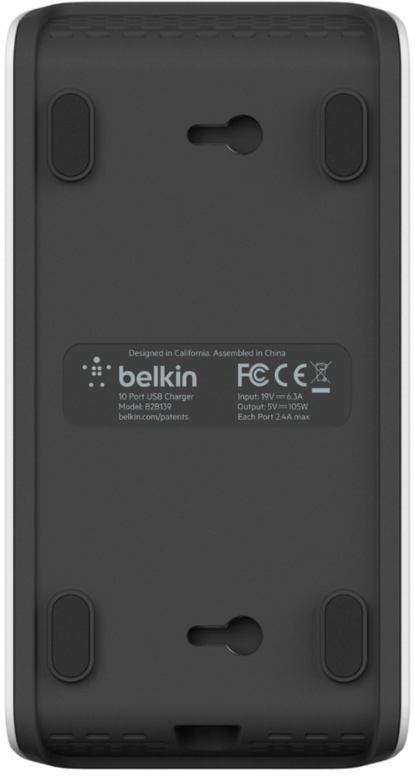 Мережева зарядна станція Belkin RockStar 10-Port USB 120W (B2B139vf)