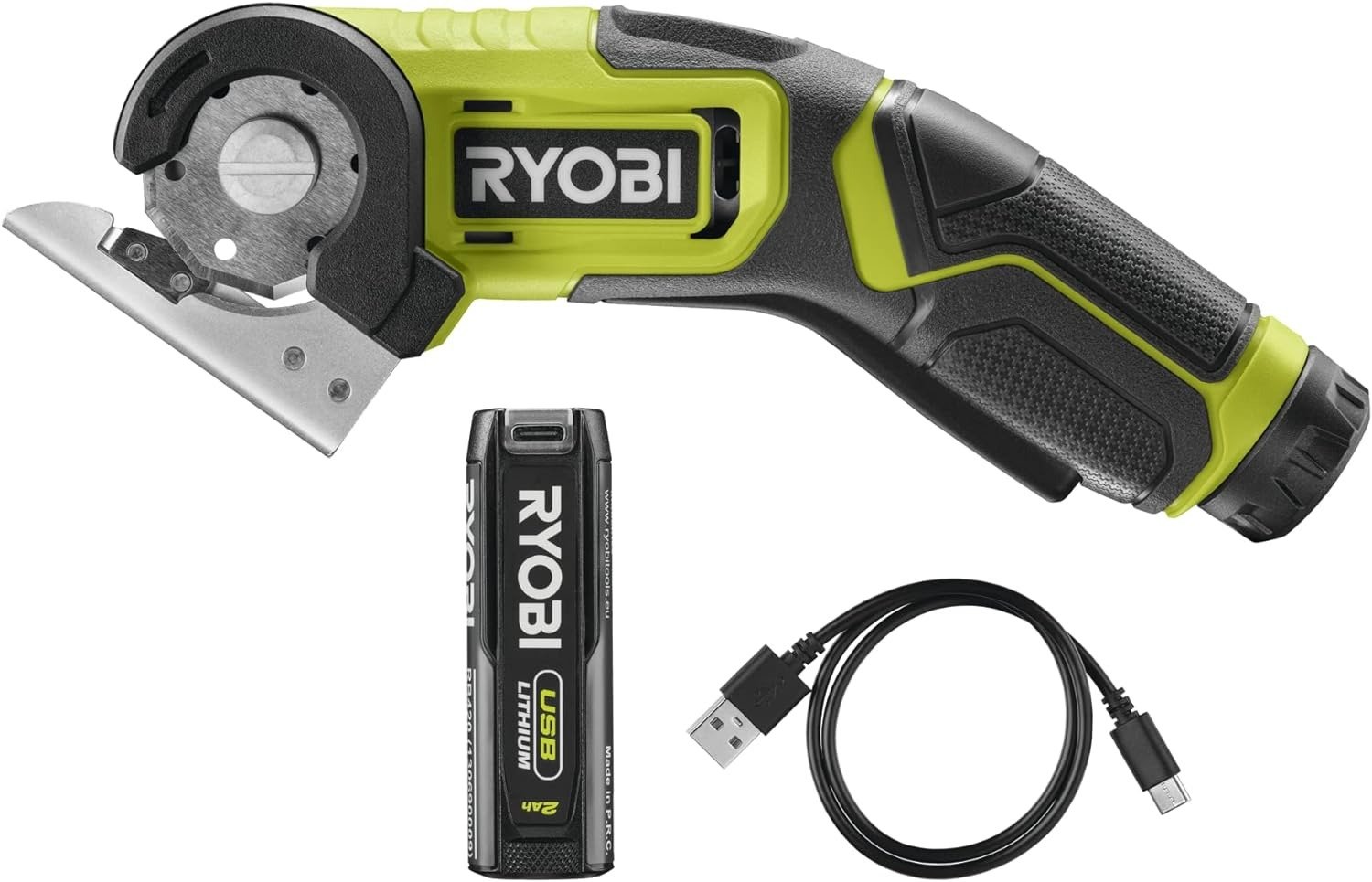 Резак Ryobi RCT4-120G аккумуляторный 4В USB Lithium АКБ 1х2Ач