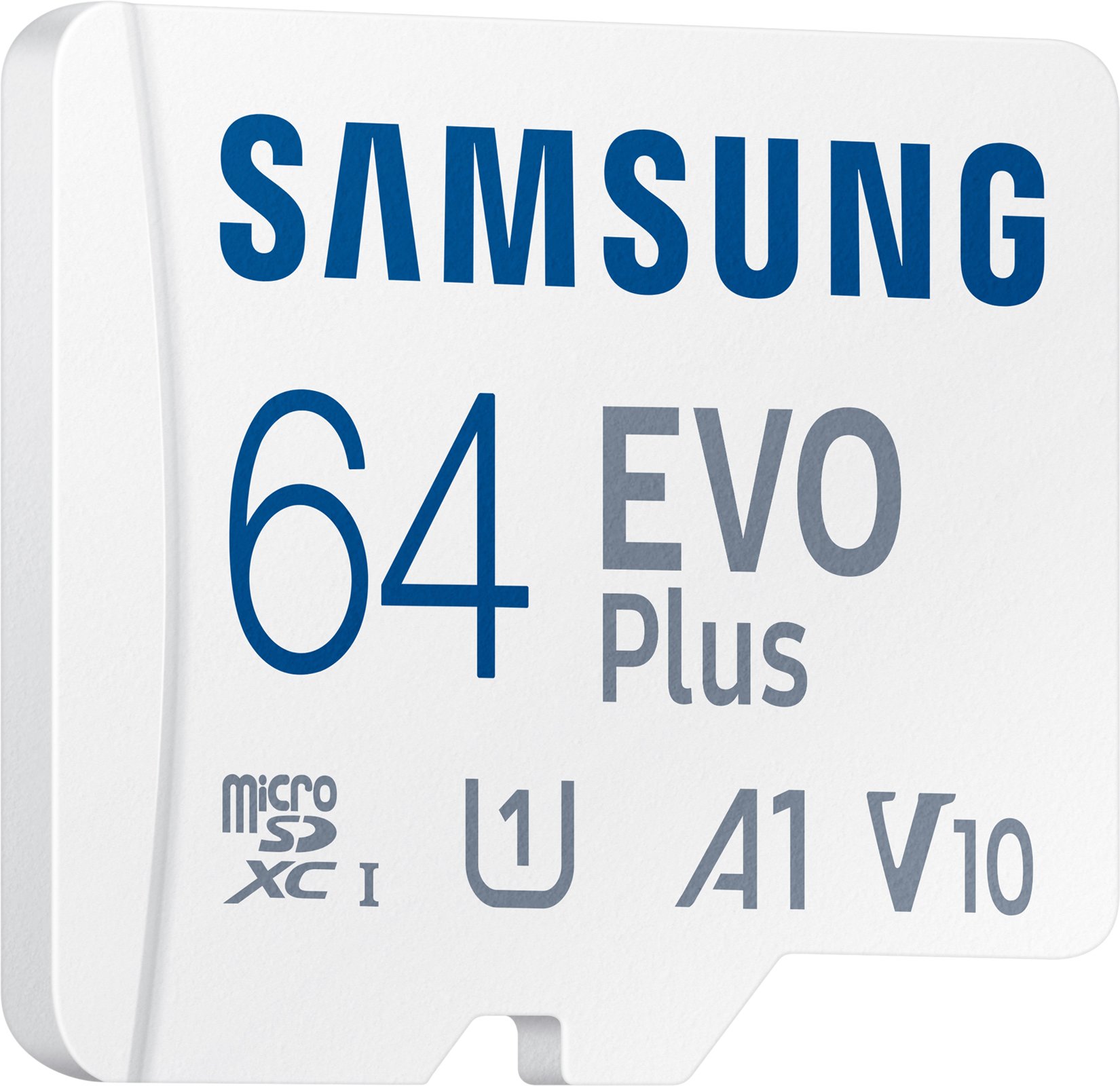 Карта пам`яті Samsung Evo Plus microSDXC 64GB UHS-I U1 V10 A1 + адаптер SD (MB-MC64KA/EU)