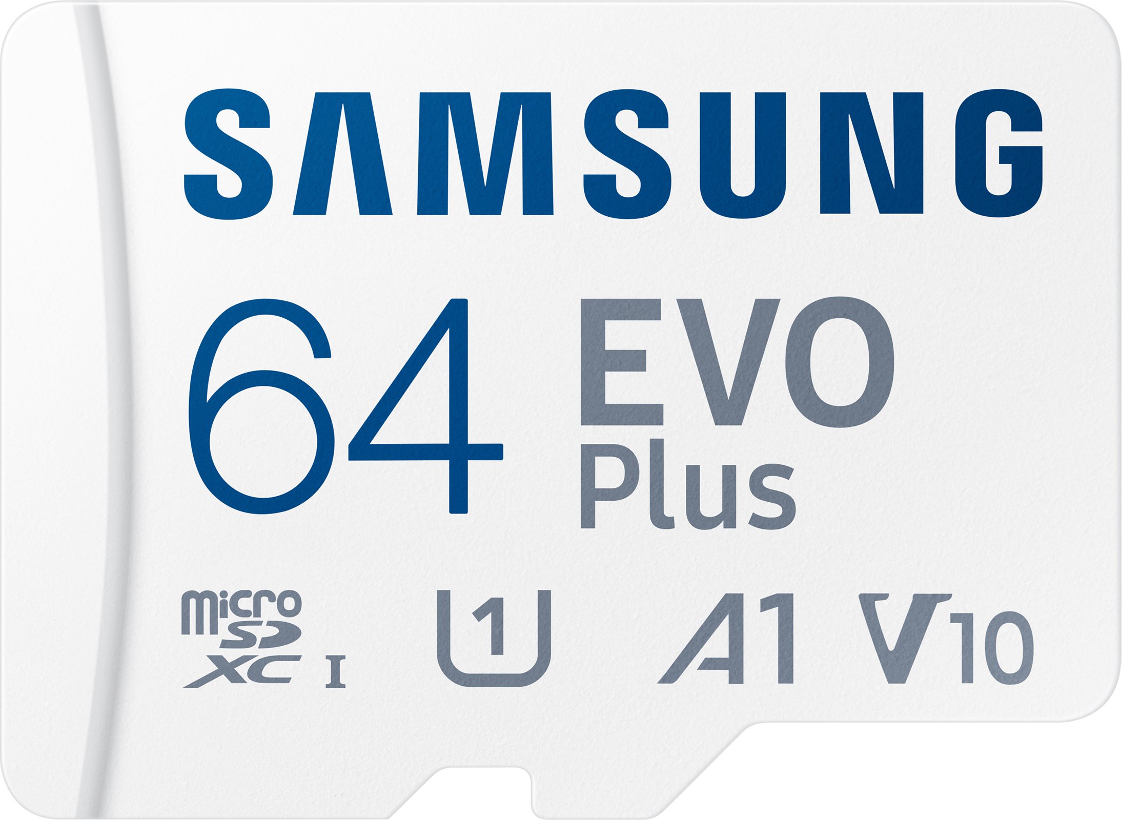 Карта пам`яті Samsung Evo Plus microSDXC 64GB UHS-I U1 V10 A1 + адаптер SD (MB-MC64KA/EU)