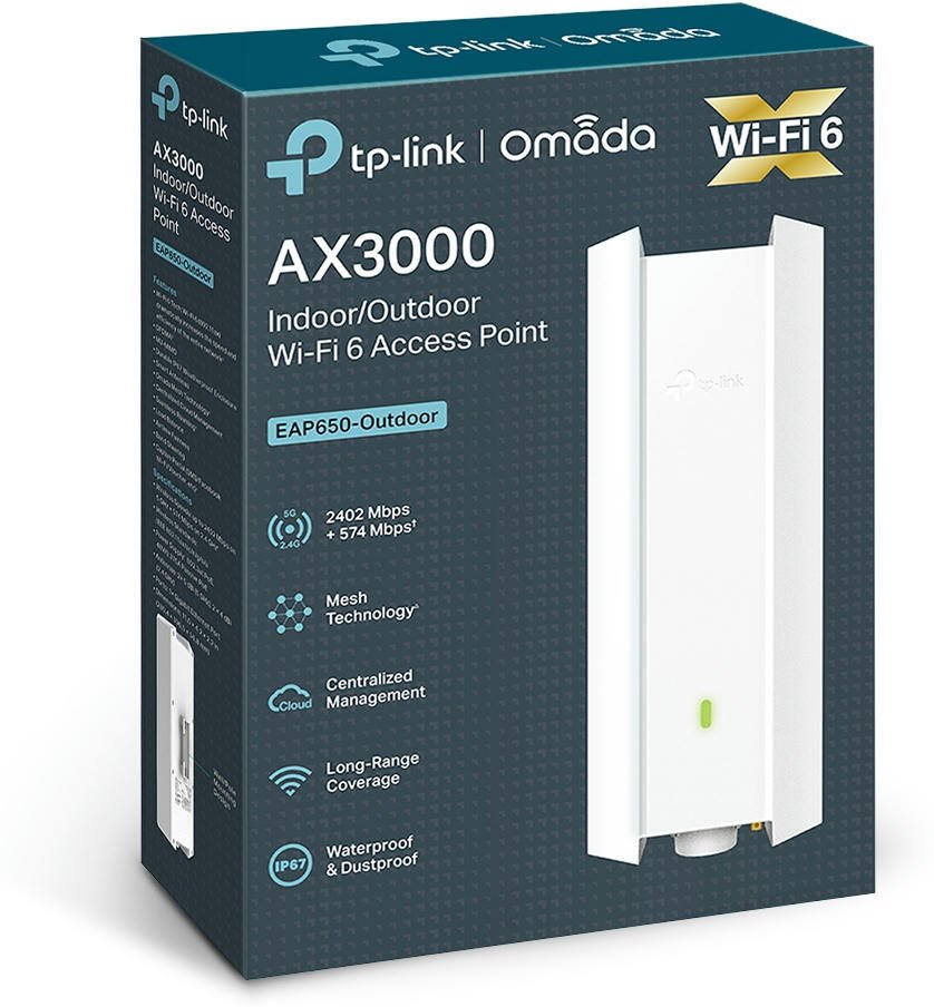 Точка доступу TP-LINK EAP650 OUTDOOR AX3000