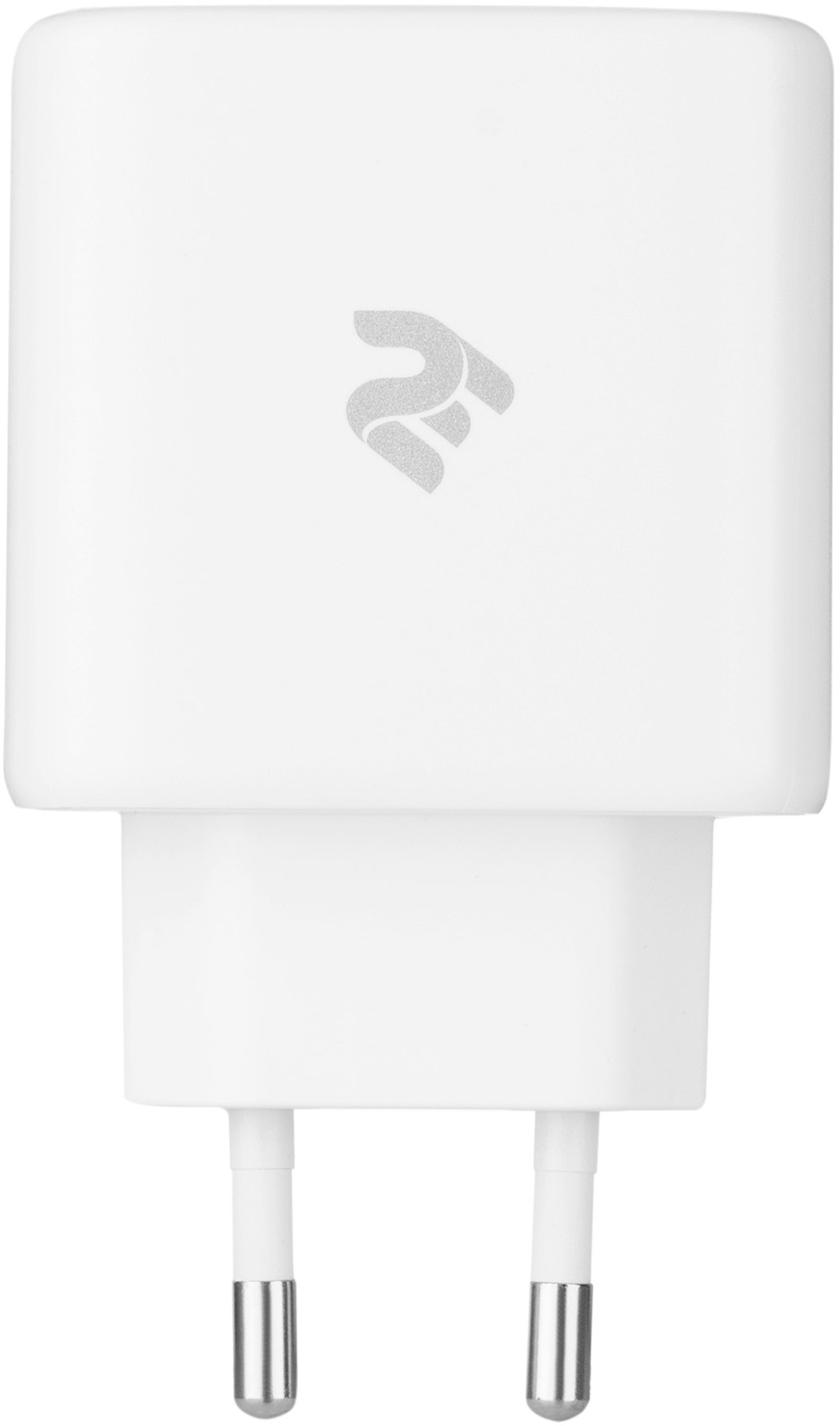 Мережевий ЗП 2е Wall Charger GaN 65w USB-C PD3.0 Dual, QC3.0, White (2e-wc3usb65w-w)