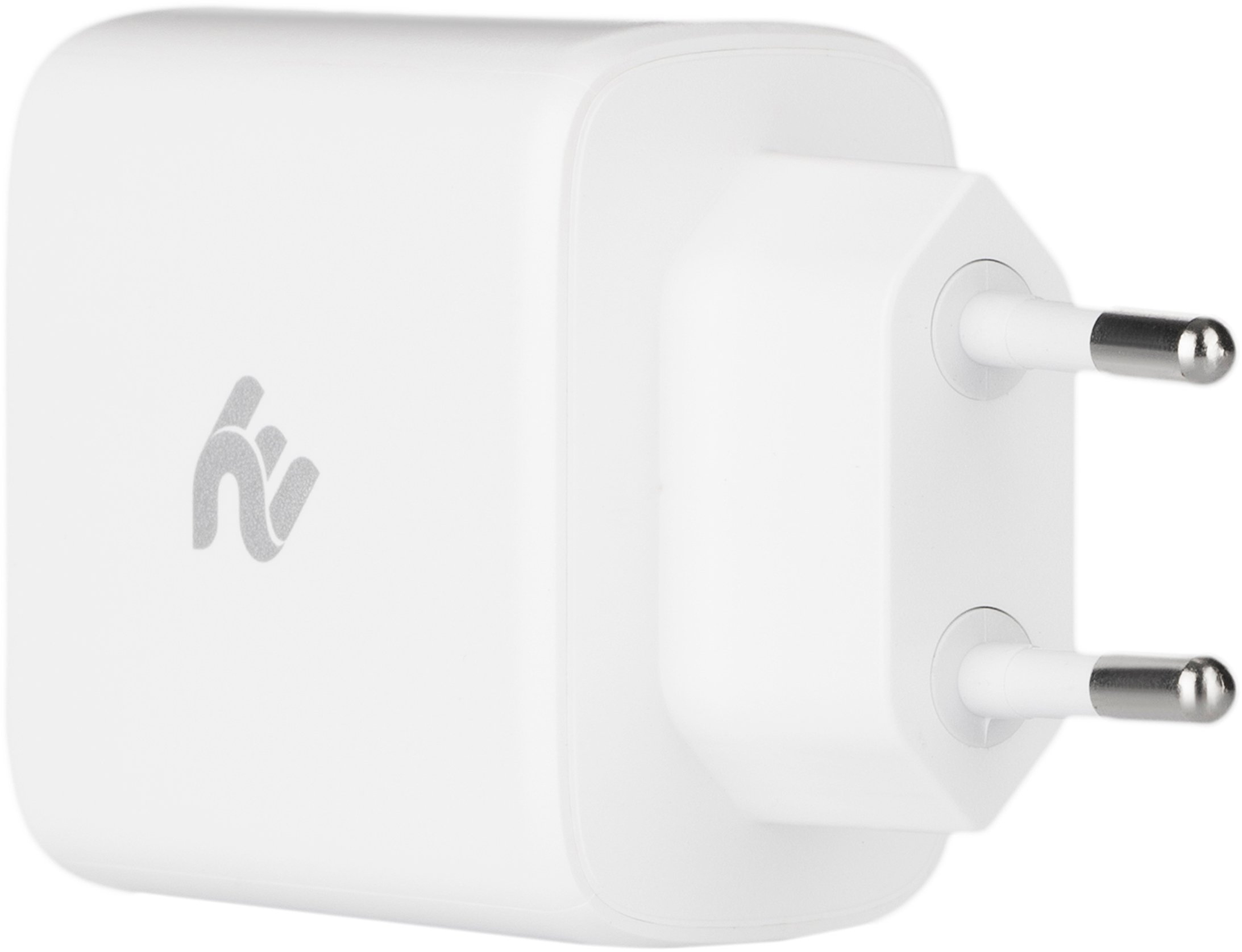 Мережевий ЗП 2е Wall Charger GaN 65w USB-C PD3.0 Dual, QC3.0, White (2e-wc3usb65w-w)