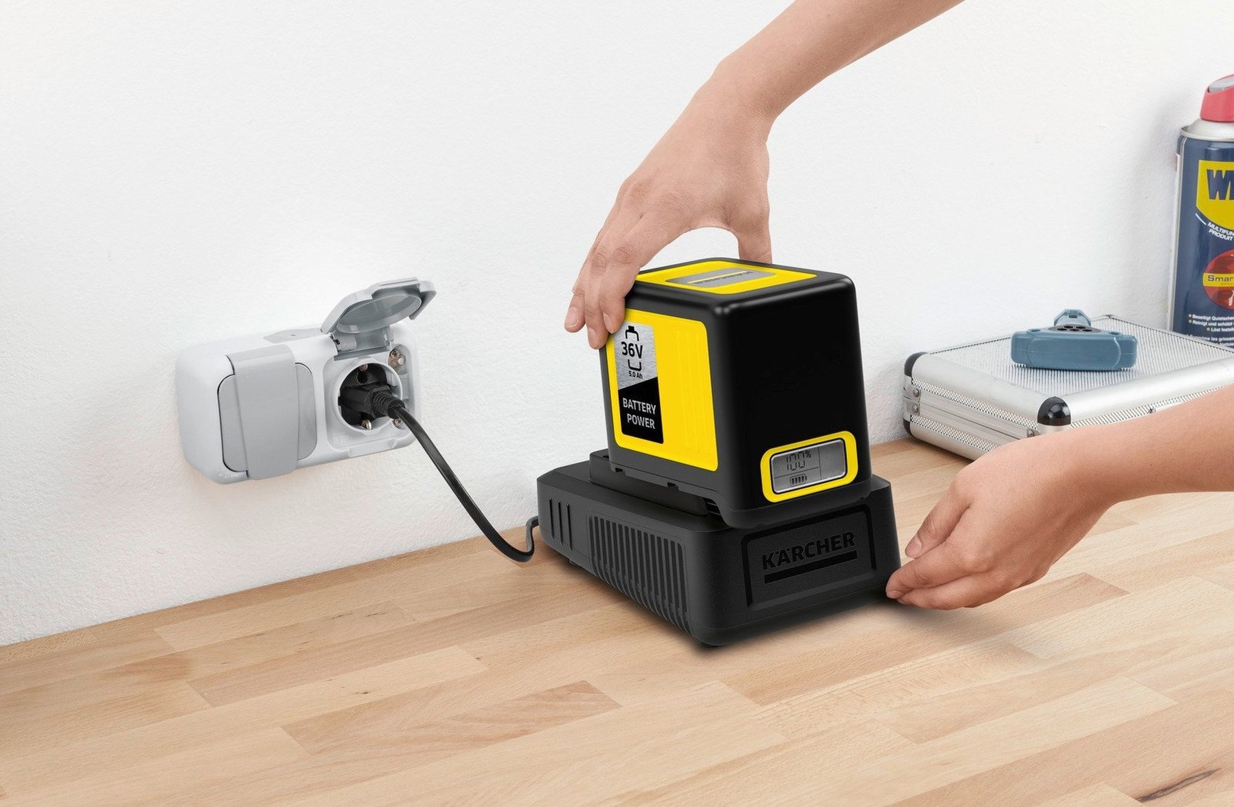 Акумулятор Karcher 36В, 5A, LED