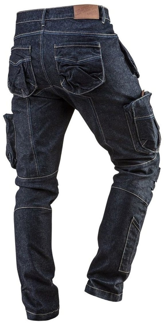 Брюки рабочие Neo Tools DENIM, 5 карманов, р. S