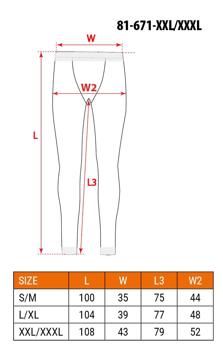 Брюки Neo Tools BASIC термоактивными, размер XXL/XXXL
