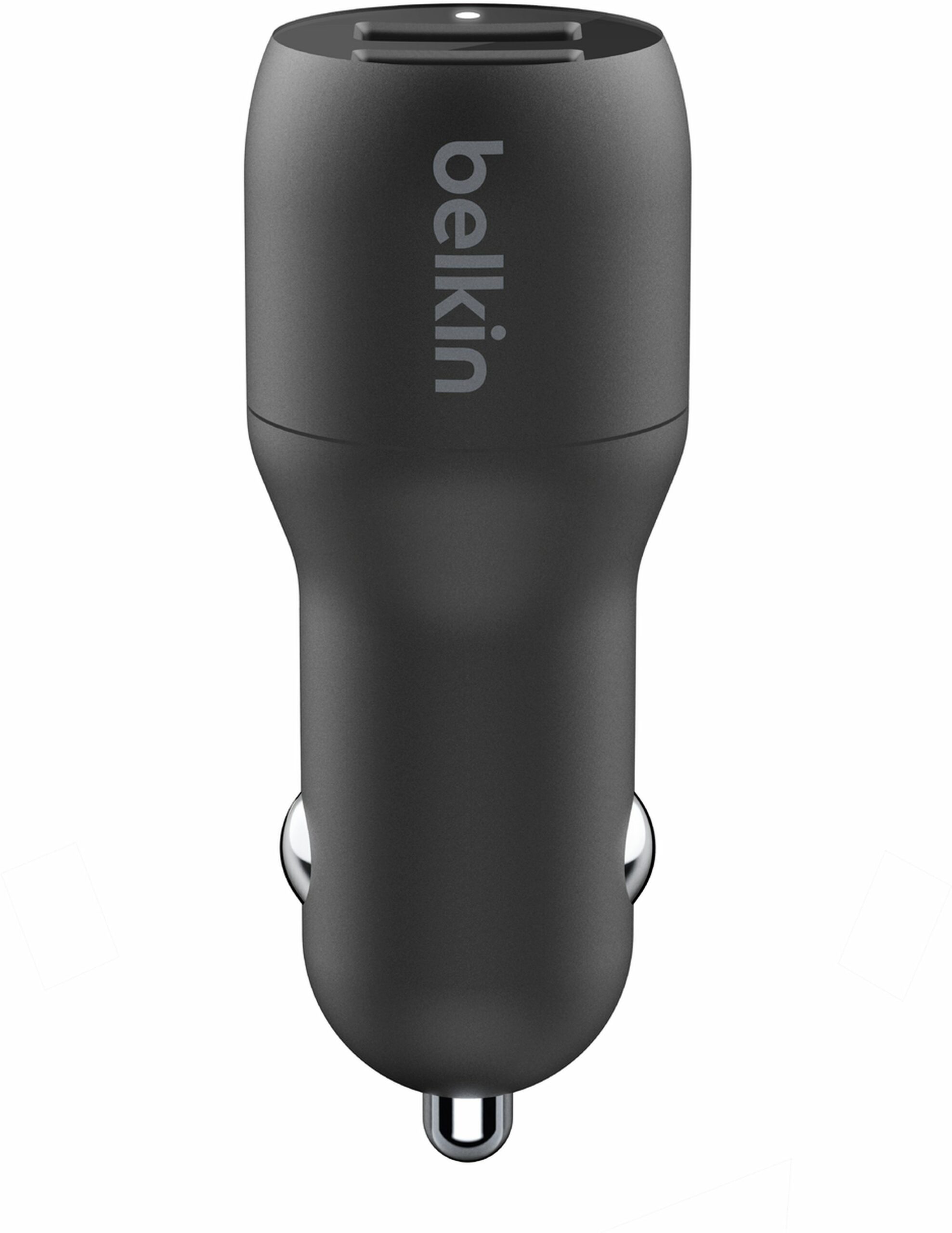 Автомобілний ЗП Belkin Car Charger 24W Dual USB-A Black