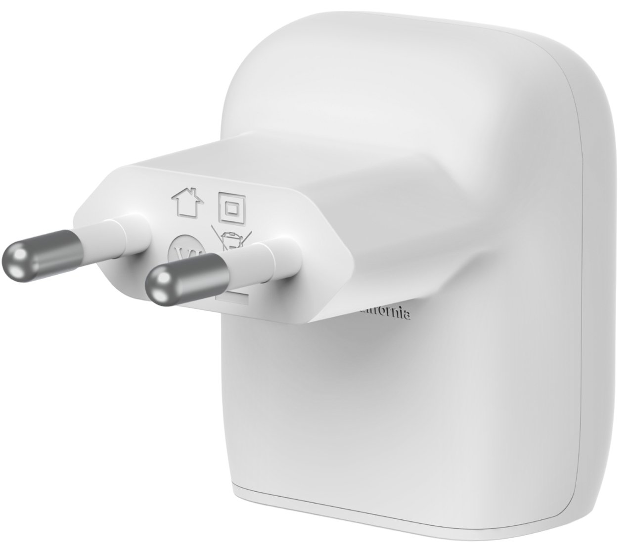 Мережевий ЗП Belkin Home Charger 20W Power Delivery USB-C, white (WCA006VFWH)