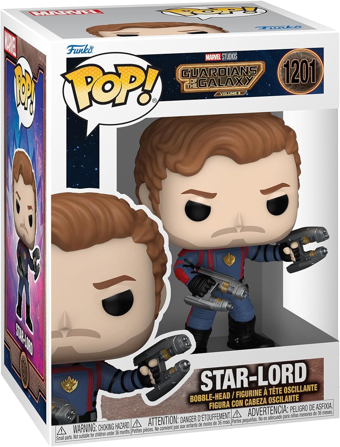 Коллекционная фигурка Funko POP! GOTG3: Star-Lord (5908305243458)