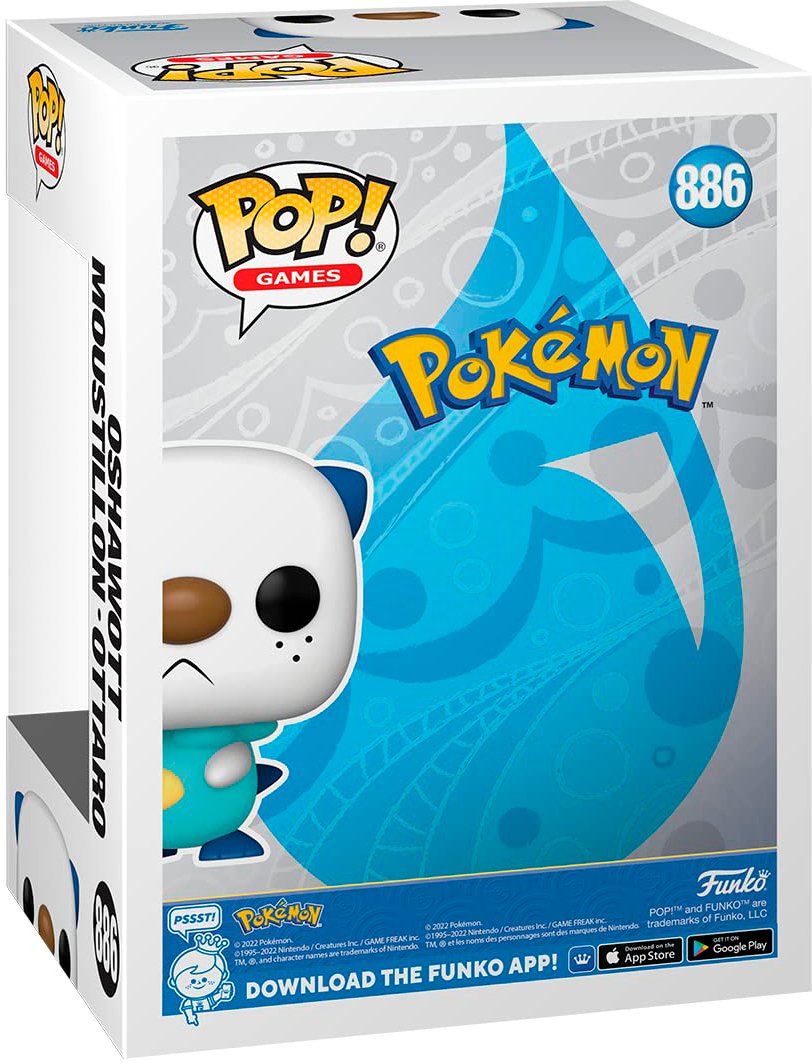 Колекційна фігурка Funko POP! Pokemon - Oshawott (5908305243243)