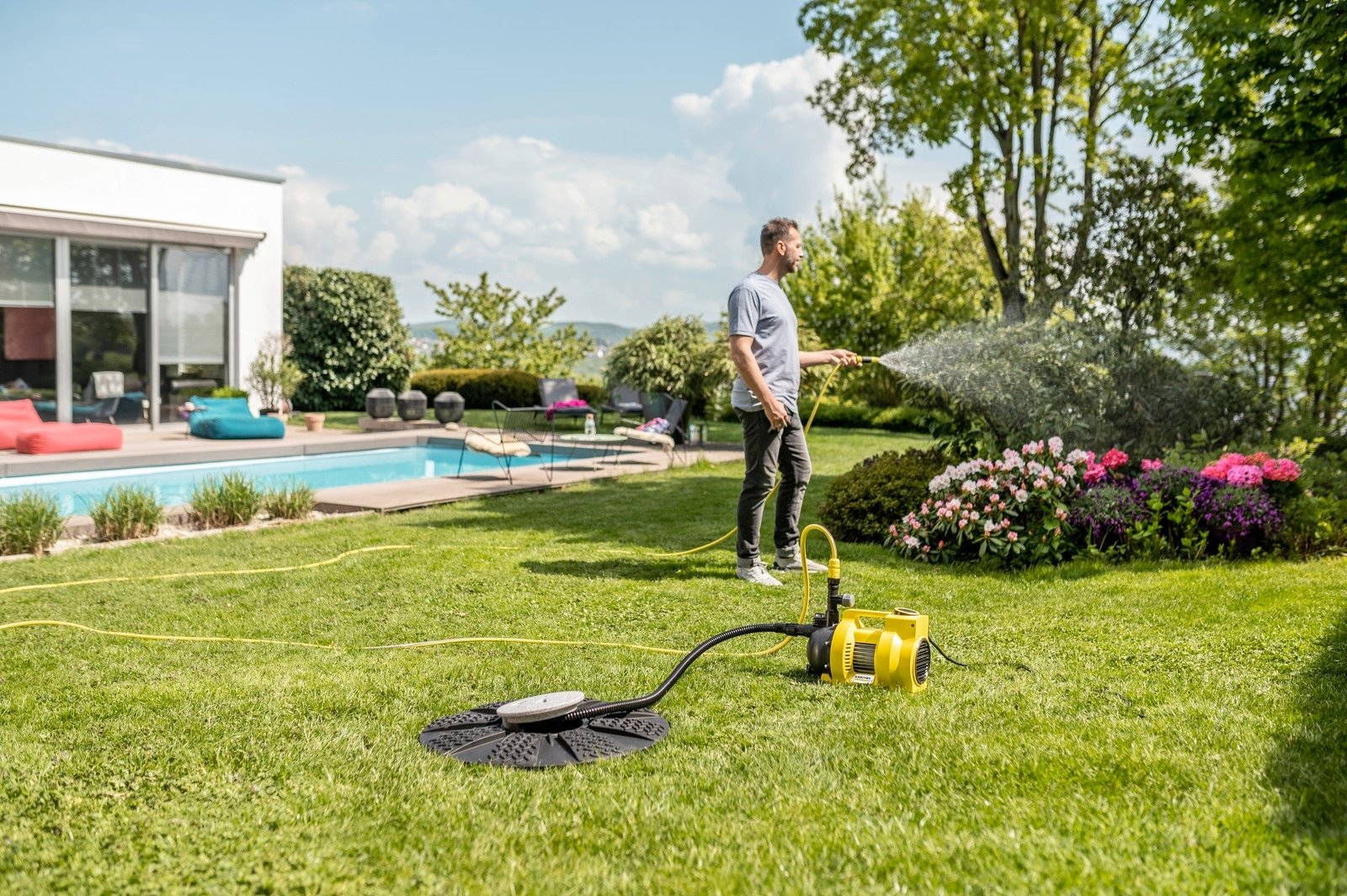 Насос садовый Karcher BP 7.000 Garden, 1100Вт (1.645-730.0)