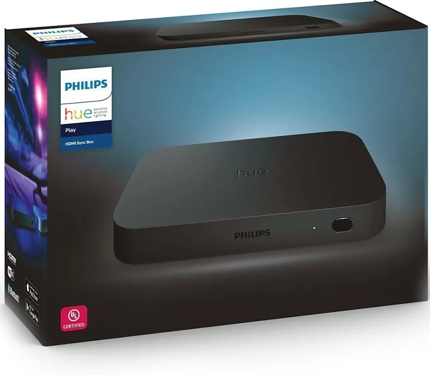 Блок синхронізації освітлення Philips Hue Play HDMI Sync Box, ZigBee (929002275802)