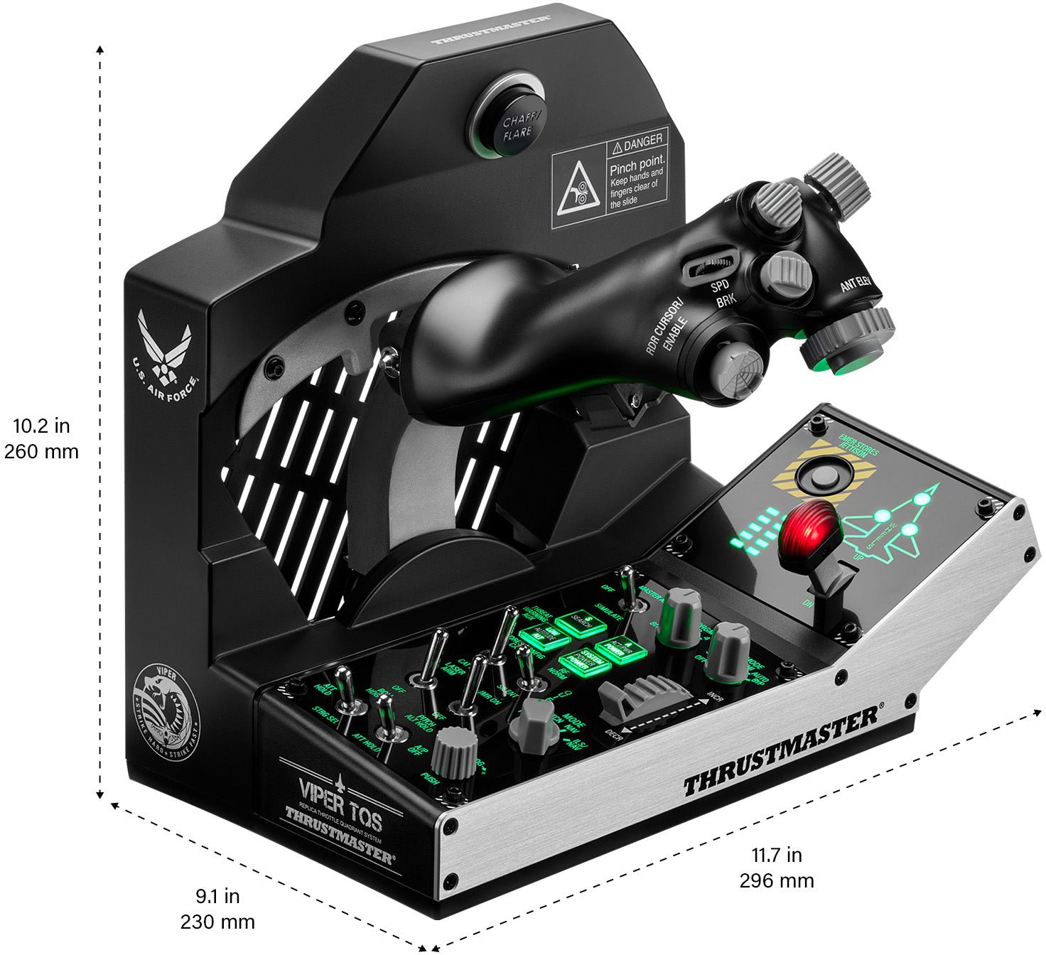 Важіль керування двигуном Thrustmaster Viper TQS Mission Pack, PC (4060254)