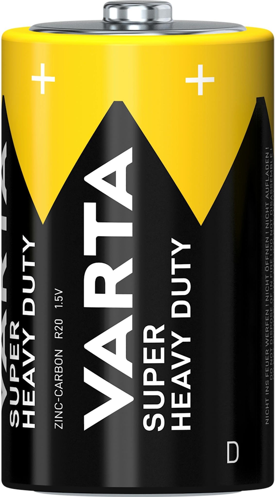 Батарейка VARTA Super Heavy Duty Zink-Carbon D BLI 2 (2020101412)