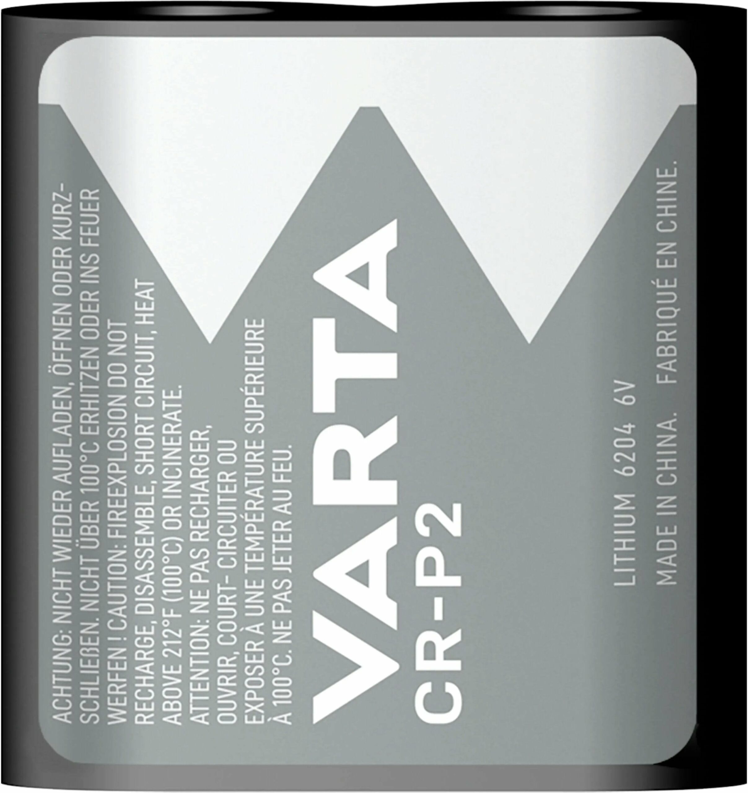 Батарейка VARTA Photo CR P2 BLI 1 Lithium (06204301401)