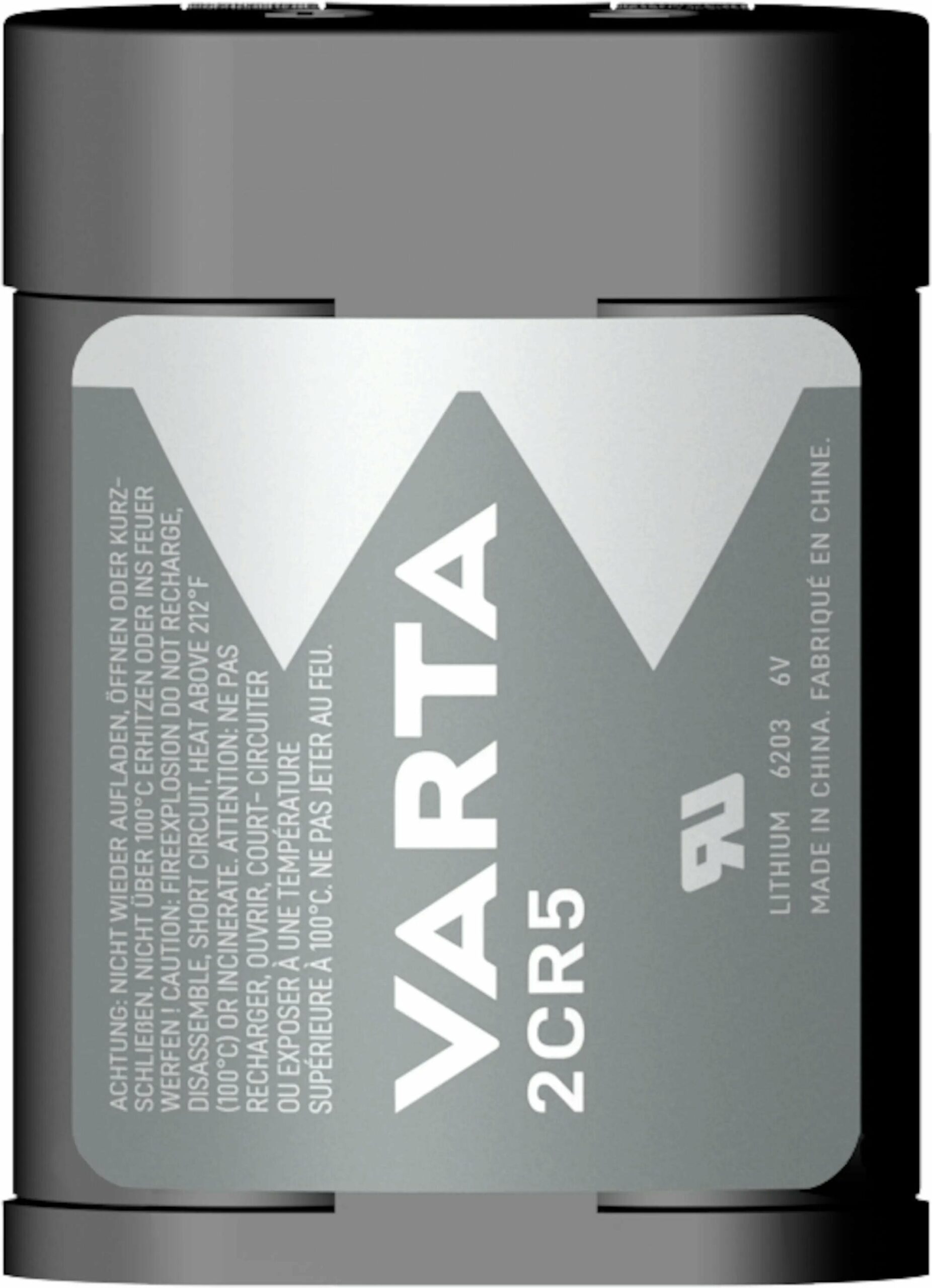 Батарейка VARTA Lithium 2CR5 BLI 1 (06203301401)