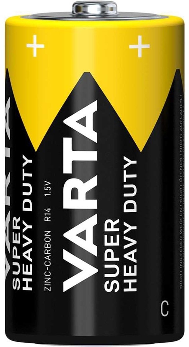 Батарейка VARTA Super Heavy Duty Zink-Carbon C BLI 2 (02014101412)