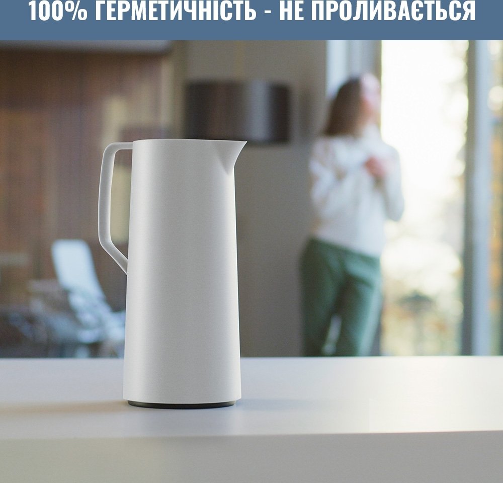 Термоглечик Tefal Motiva, 1л, білий (N4170410)