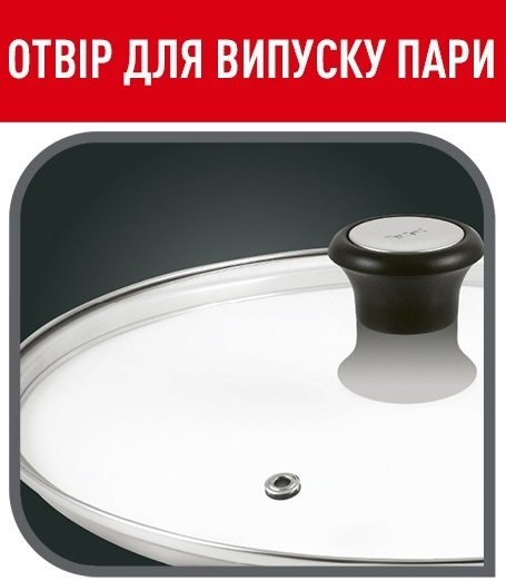 Кришка скляна Tefal, 20см (28097312)