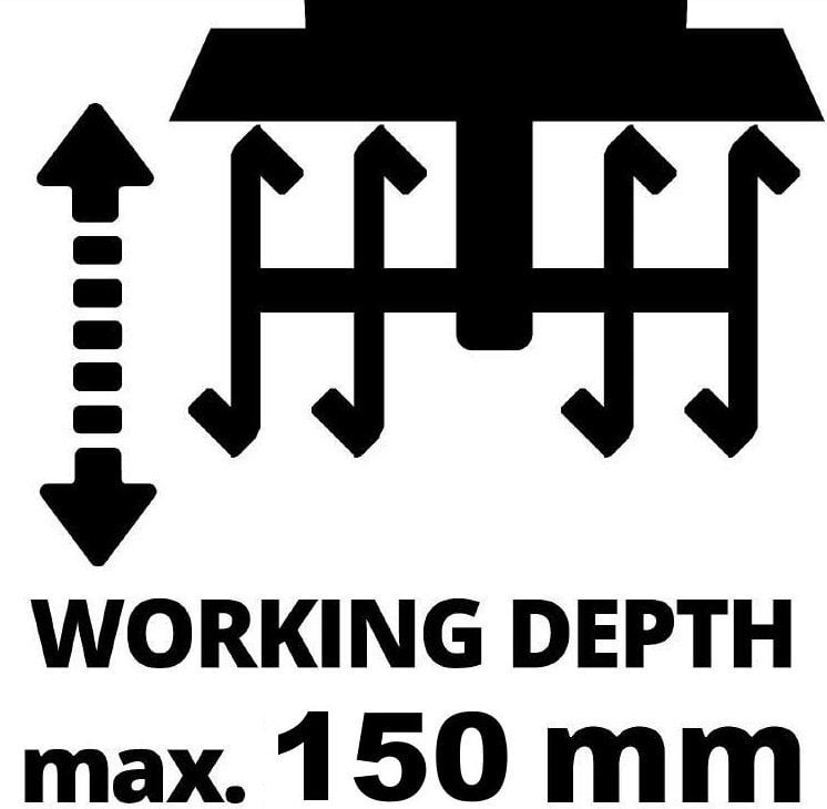 Культиватор акумуляторний Einhell GE-CR 18/20 Li, 18В PXC (без АКБ та ЗП), (3431210)