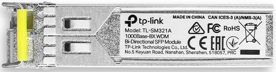 Трансивер SFP TP-LINK SM321A 1x1000BaseBX, SM, WDM, 10km LC (SM321A)