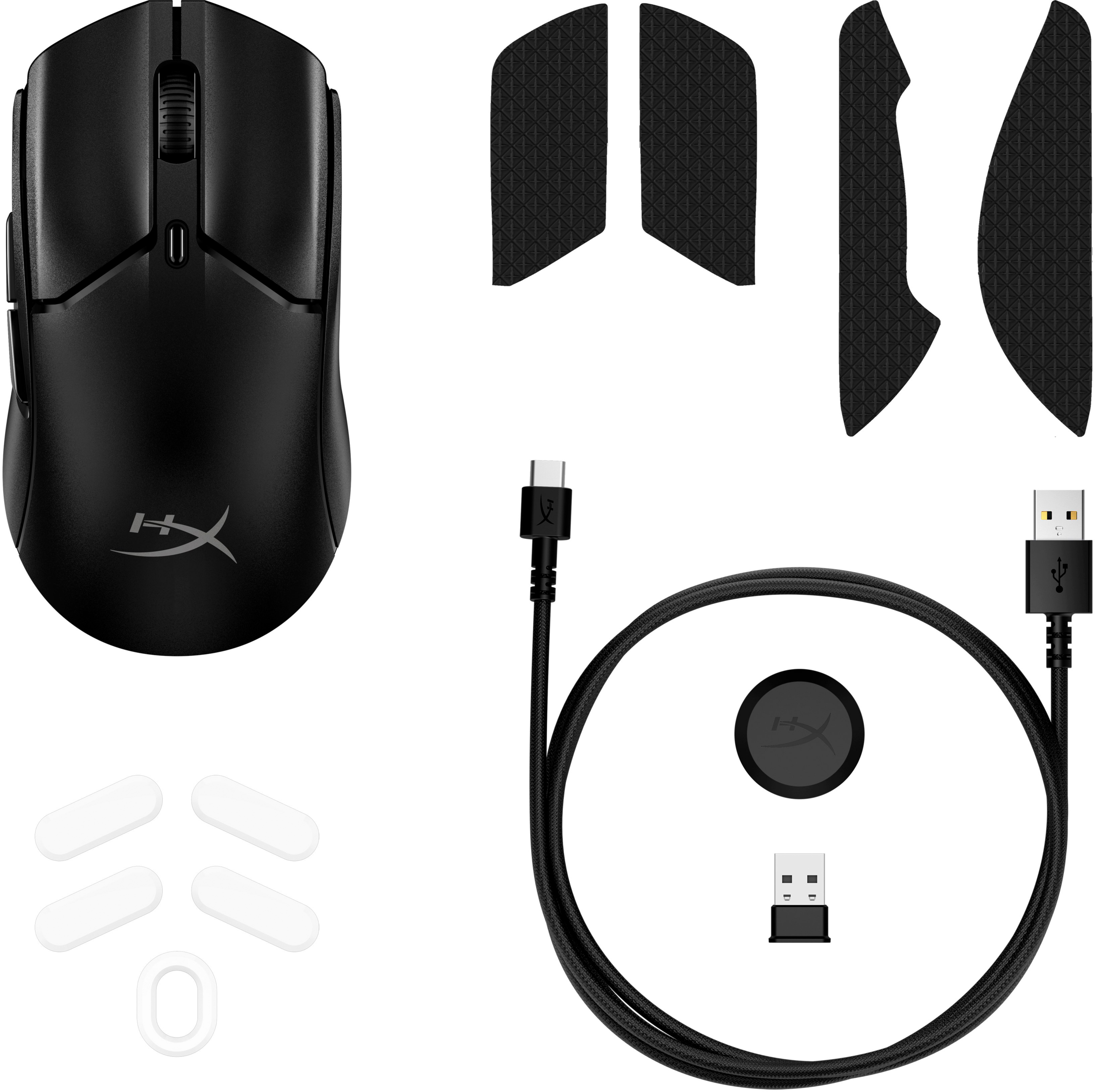 Игровая мышь HyperX Pulsefire Haste 2 Mini WL Black (7D388AA)