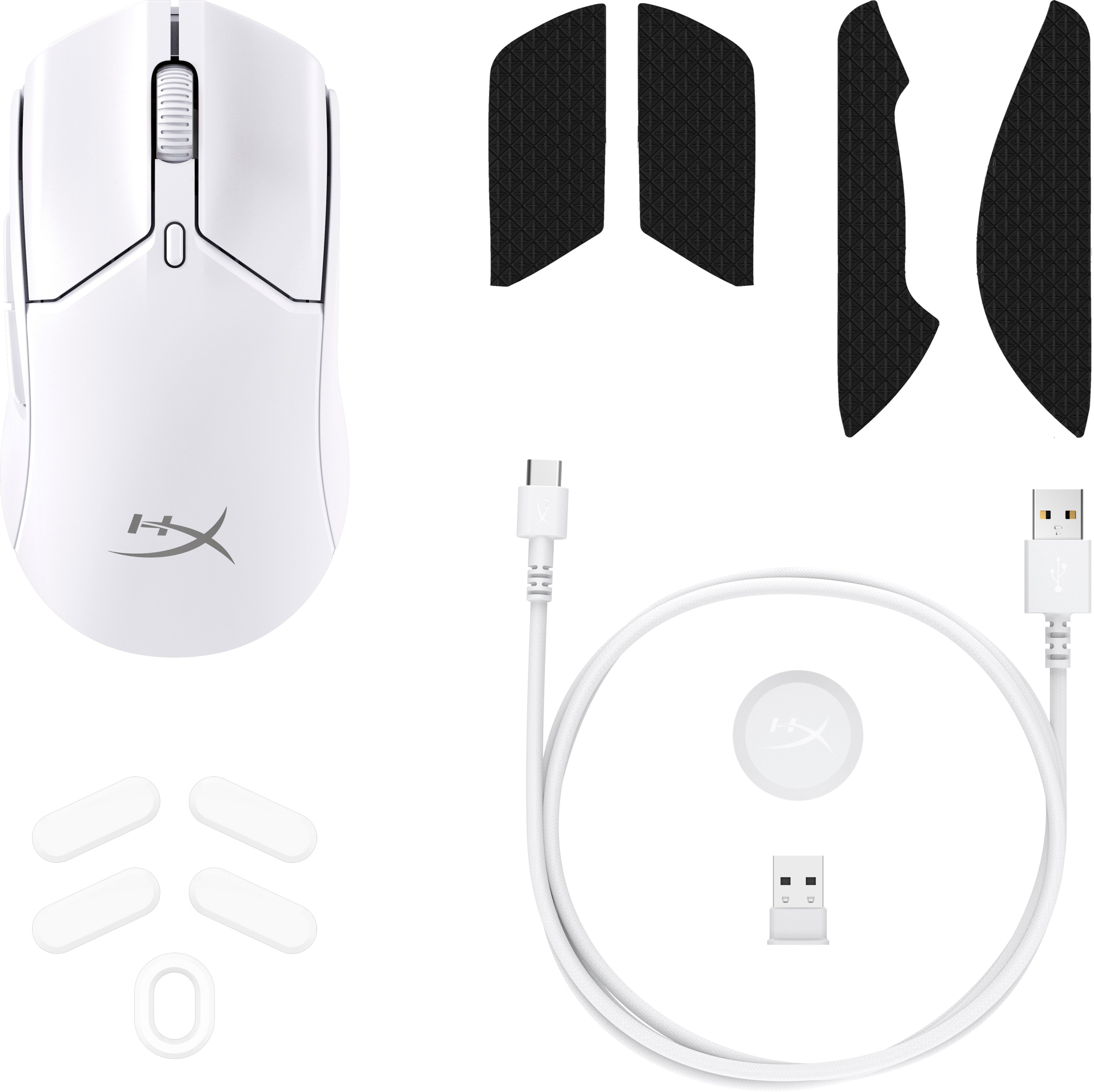 Ігрова миша HyperX Pulsefire Haste 2 Mini WL White (7D389AA)