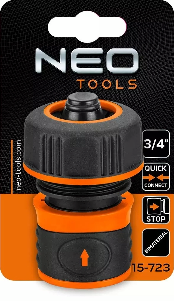 Конектор для шланга Neo Tools 3/4" (15-723)