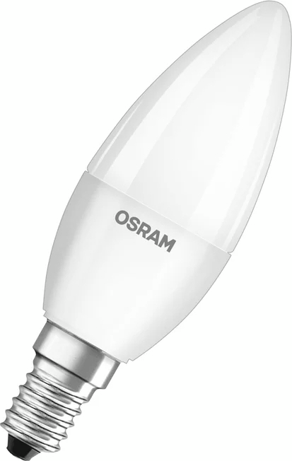 Набір ламп 4шт Osram Led E14 4.9Вт 4000К 470Лм B40 (4058075819474)