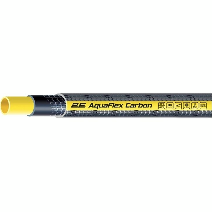 Шланг садовый 2E Aquaflex Carbon 1/2 20м (2E-GHE12GE20)