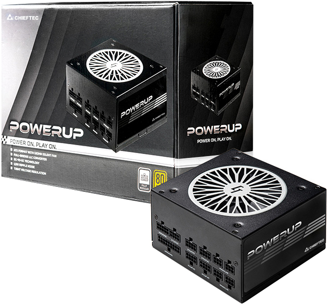 Блок живлення CHIEFTEC RETAIL PowerUP Gold GPX-750FC