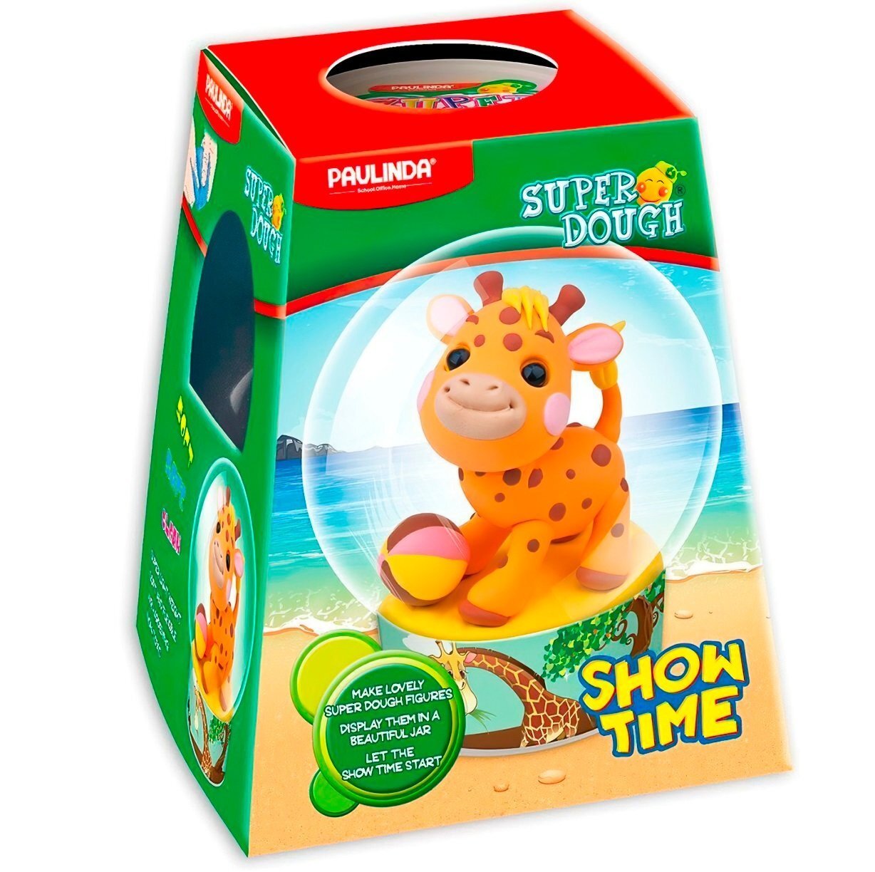 Масса для лепки Paulinda Show time Big giraffe (PL-081459-3)